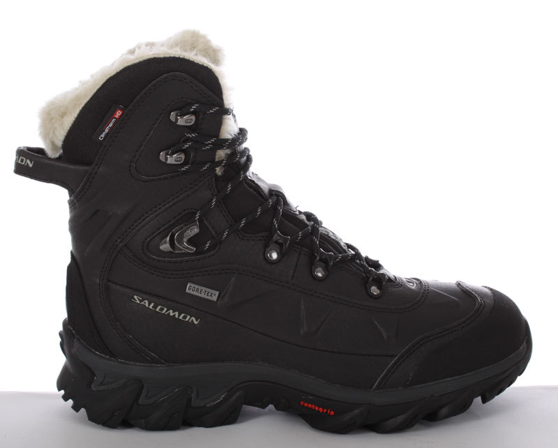 Salomon Winterschuhe Nytro GTX W Black/Asphalt