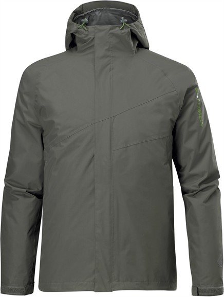 Salomon Tracks Outdoor Jacke Herren swamp