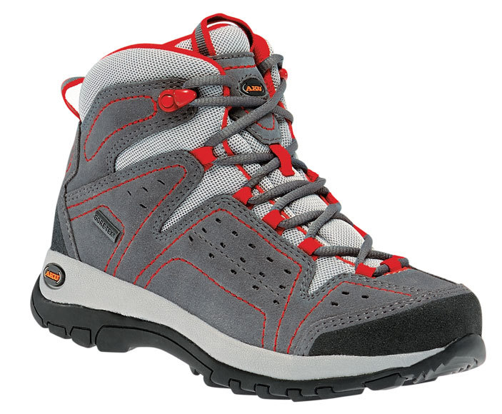 Aku-Schuhe Aku Arriba HI KID GTX anthrazit/rot Kinderschuh 30-35