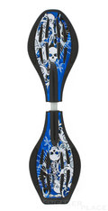 Streetsurfing Waveboard Skulls und Scrolls blue