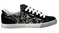 Globe GRAIL Black/Grey Skull Skaterschuhe