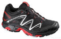 Salomon XT WINGS 2 black/black/bright red Men shoes