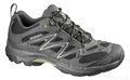 Salomon TRACKS SPORT black/autobahn/turf green shoes