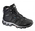 Salomon ELBRUS WP Black/Black/Detroit Schuhe