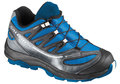 Salomon XA pro 2 WP vibrant blue/dark cloud/black Kinderschuhe