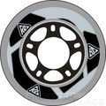 K2 Wheels - Rollen Set 72mm/80A