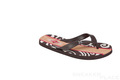 Badeschuhe Oxbow Fikler Tong Rubber Dark Brown