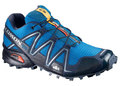 Salomon Speedcross 3 vibrant blau/silber Cross-Trailrunning Lauf