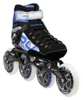 Powerslide R4 schwarz/blau Race skate 2012