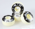 ATM Skateboard-Rollen Schwarz-Wei� 51mm