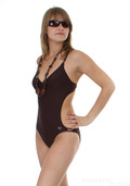 F2 Badeanzug Monokini Anne Chocolate