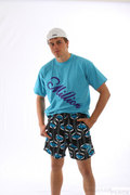 Oxbow Badehose Brian Black/Blue