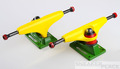 Sensi B127 Gelb/Gr�n Bullet Skateboardachsen Set