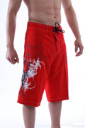 Oxbow BUSOU Boardshort red