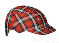 Asista Lazer Cityzen Checkered Red Helm