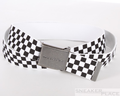 Dickies G�rtel Checker Unisex Wei�/Schwarz