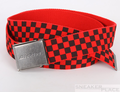 Dickies G�rtel Checker Unisex Red/Black