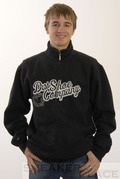DVS Sweatjacket Mock Black