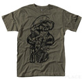 Globe Tee Fleissette Grey/Earth