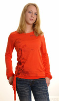 Oxbow Flirt T-Shirt Langarm Bright Orange