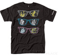 Globe Tee Girls in Glasses Black