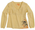 Oxbow Gramine Tunique ML Langarm Ice Yellow Girl/Women