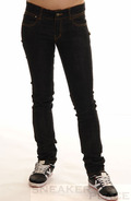 Split Jeans Slimmy schwarz