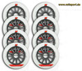 Matter Marathon Lite wheels 100mm / F1 - 8-Pack