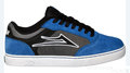 Lakai Mike Mo royal/grey/black suede shoes