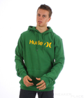 Hurley Hooded One   Only Green