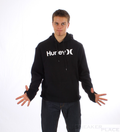 Hurley Hooded One   Only Black
