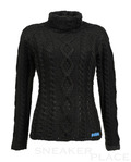 Damen Wollpullover Raxony Black von Oxbow