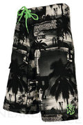 Ripzone Palm Trees Badeshort schwarz