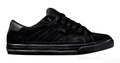 DVS Refresh black suede reflective Skater shoe