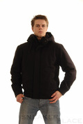 Ragwear Winterjacke Dockside Black Pinstripes