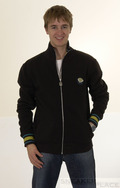 Ragwear sweat jacket racket Black