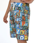 Ripzone Graphic Series Boardshort letters