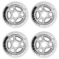 Powerslide Infinity 100mm - 85a Speedskating Rollen 4-Pack