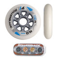 Rollerblade Wheels 90mm mit Kugellager und Spacer