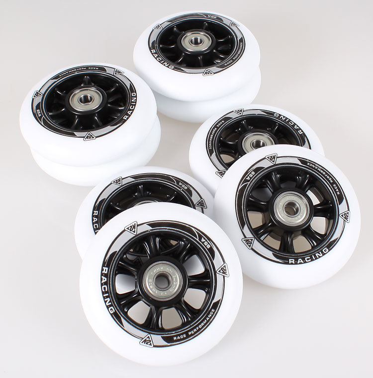 Bild K2 90mm Wheels with ILQ 9 Kugellager and Spacers