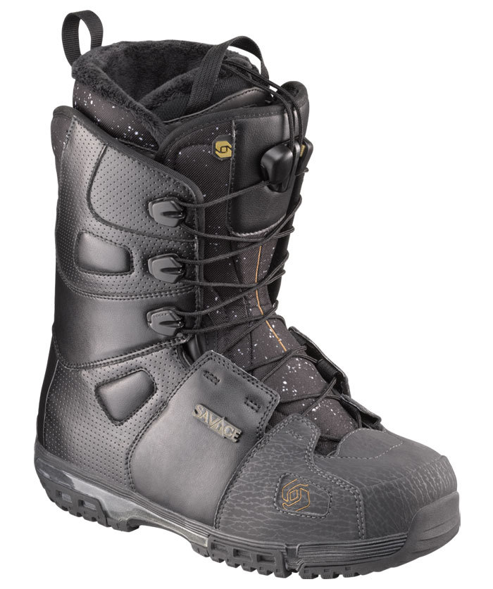 Salomon Savage Snowboard Boots Herren schwarz