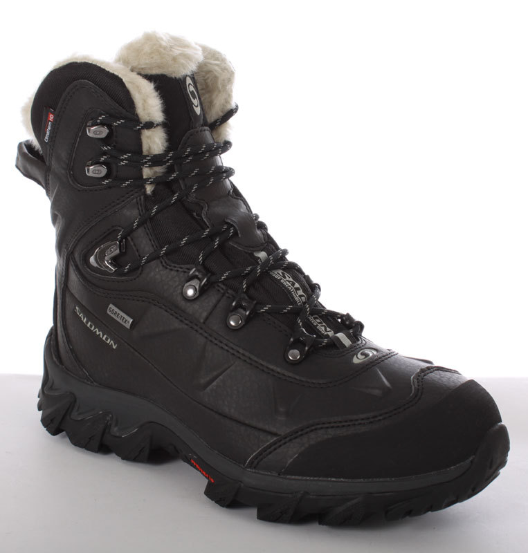 Salomon Winterschuhe NYTRO GTX W Black/Asphalt Damen
