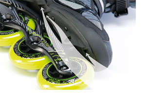 X-Training Inline-Skates belueftet