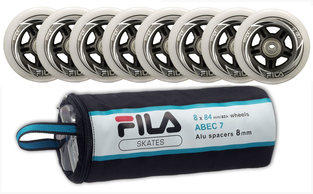 Inline Skate Rollen 8er Set - 72mm/76mm/80mm Mit ABEC-9 Lagern