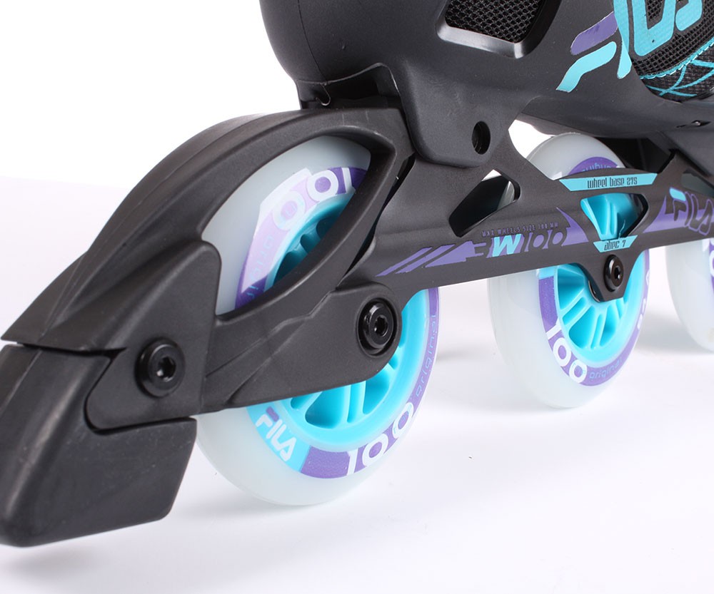 Fila Legacy Pro 100mm Damen Inline Skates schwarz blau