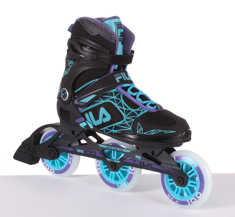 Fila Legacy Pro 100mm Damen Inline Skates schwarz blau