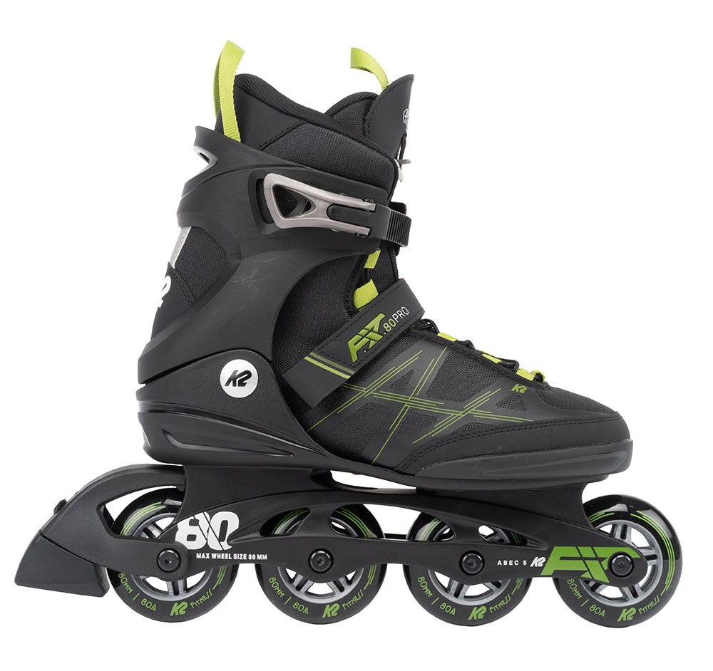 K2 Fit 80 Pro Inline Skates mit Speed Lace Schnrung