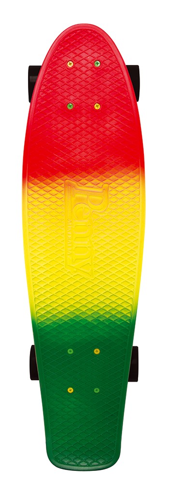 Penny Skateboard Rasta Fade