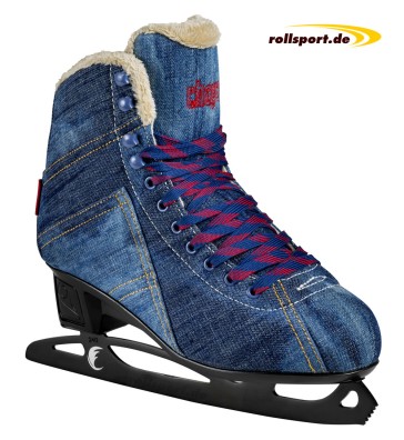 Chaya Billie Jean Damen Schlittschuhe im Jeans Design