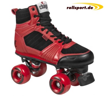 Chaya Rolllschuhe schwarz rot